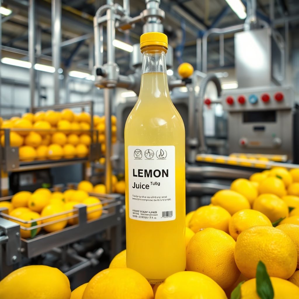 Jugo de Limon en Botella