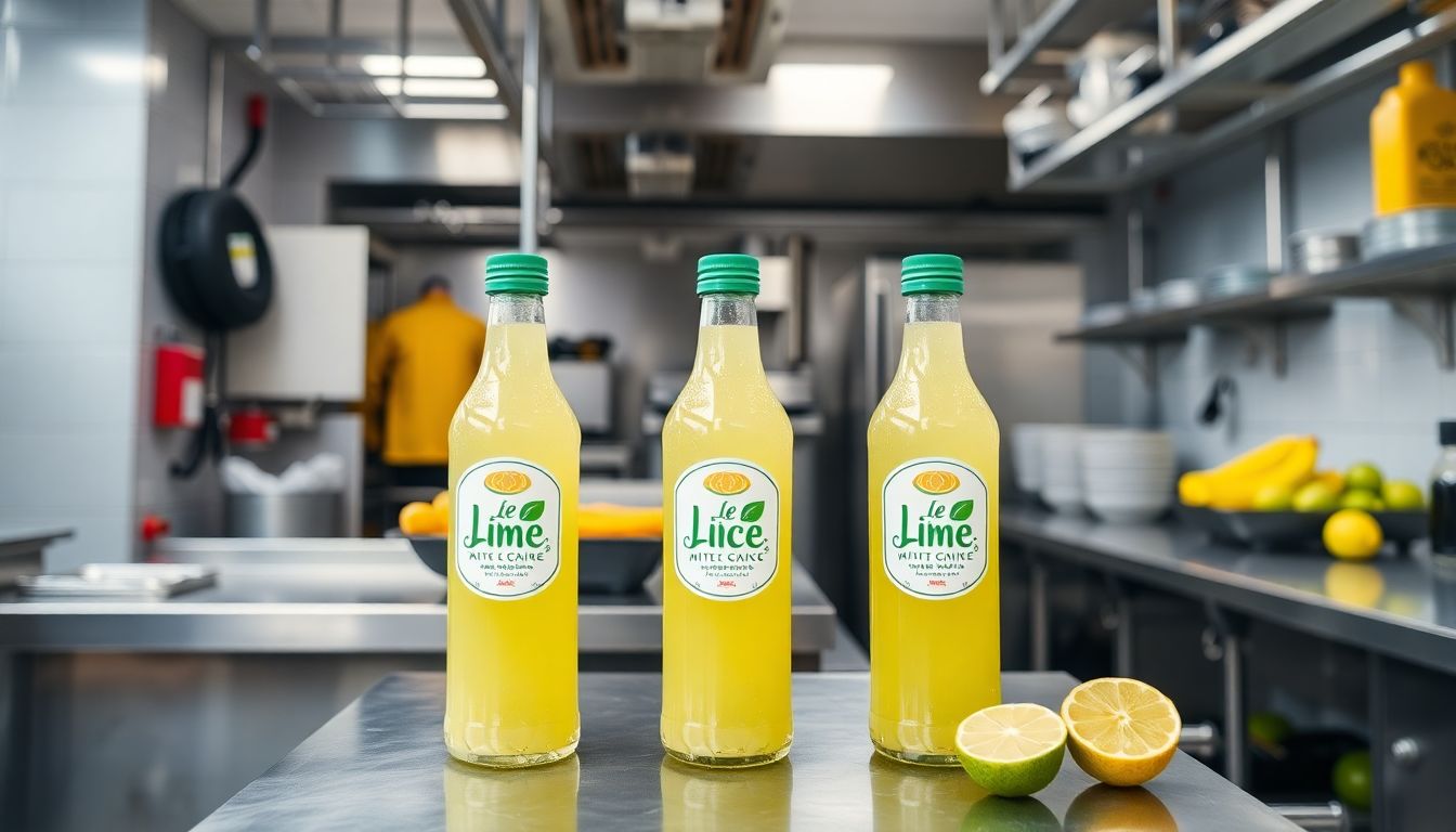 Jugo de Limon en Botella